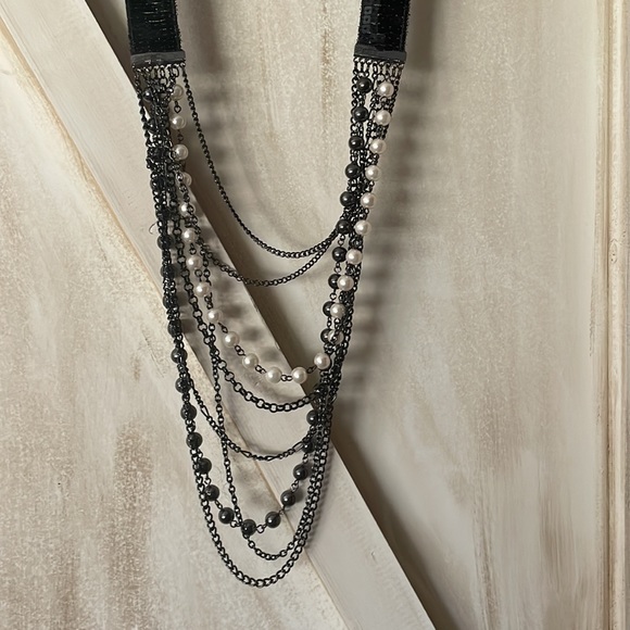 Necklace Bundle 5 ~ Express ~ Daisy Fuentes ~ Bead Pearl Necklaces - Picture 10 of 16